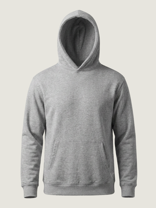 Hoodie - Grey Melange