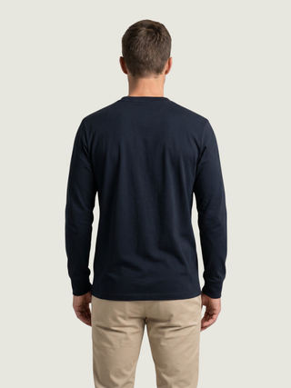 Long-Sleeved T-Shirt - Navy