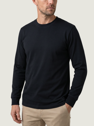 Long-Sleeved T-Shirt - Navy