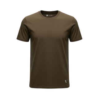 Essential T-shirt - Walnut